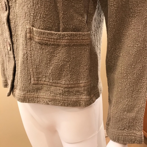 Via Vai Pollero Cropped Blazer Jacket Olive Green - Picture 11 of 14